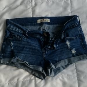 Hollister jean shorts